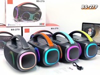 Haut-parleur extérieur sans fil avec lumière rythmique RGB, portable, multifonction, compatible TF, USB, FM et AirPlay