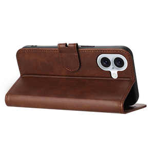Fundas de cuero PU con tapa, funda de teléfono tipo billetera para <span class=keywords><strong>iPhone</strong></span> 17 16 15 14 13 12 11, todos los modelos para <span class=keywords><strong>iPhone</strong></span> 17, funda de libro de protección magnética - Product Image 1
