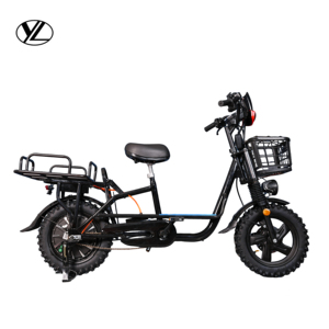 Vélo électrique de tourisme moderne, moteur 3000W, capacité de charge 250kg, éclairage LED, écran intelligent, batterie au lithium pour les professionnels de la livraison - Product Image 2
