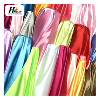 Tela de seda suave para novia, tejido de satén de seda de imitación, 100 poliéster, multicolor, ancho de 150cm, precio de descuento, cantidad mínima pequeña, venta al por mayor