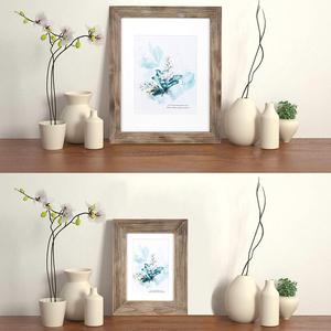 <span class=keywords><strong>Azora</strong></span> Industries Cadre de miroir mural en bois fini moderne de qualité supérieure Décoration de la maison faite à la main avec élégance intemporelle - Product Image 5