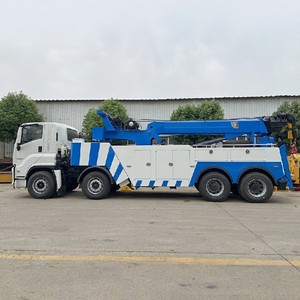 Camion de dépannage routier rotatif ISUZU GIGA 8X4 50 tonnes, de type lourd, à vendre - Product Image 4