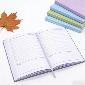 Diario de Lectura A5 Versión 2026 - Cuaderno de Tapa Dura de Lino para Reseñas y Seguimiento de Lecturas, Venta al por Mayor de Fábrica, Personalizado - Product Image 3