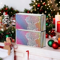 Étui de protection TCG en acrylique moderne avec protection UV, pré-assemblé pour boîte de collection Ultra Premium Prismatic Evolutions