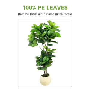 Tùy chỉnh Faux ficus cây và vả lá tấm cây nhân tạo cho khách sạn đám cưới sân sau - Product Image 3