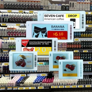 1.54 display electronic shelf label frame price tag esl labels E Paper ESL Auto-Pricing Multi-Size 1.54"-13.3" for Retail Store - Product Image 1
