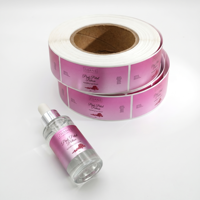 Étiquette personnalisée en vinyle pour huile essentielle de haute qualité, résistante à l'alcool, imperméable, pour flacon cosmétique