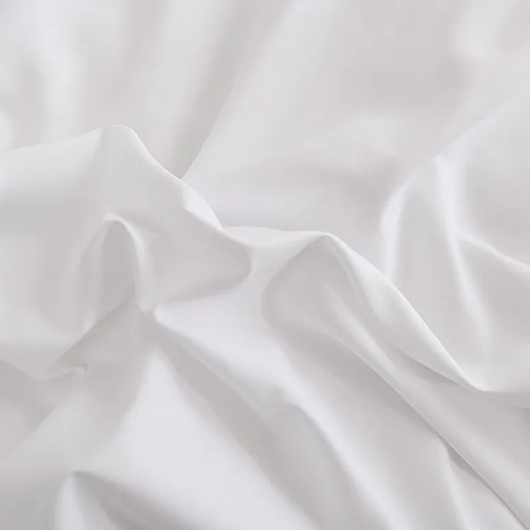 Drap de lit ultra doux de haute qualité draps en microfibre de polyester pour drap plat de lit teint uni