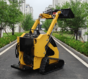 T480 कॉम्पैक्ट स्किड स्टीड लोडर क्रॉलर 1321 किलोग्राम 0.1 मीटर 350 किलोग्राम भार 17.1kw डीजल कुबोटा एपा यूरो 5 - Product Image 3