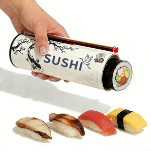 LOKYO - Tubo de Papel Ecológico Personalizado para <span class=keywords><strong>Sushi</strong></span>, Reciclable y Portátil, con Botella para Salsa - Product Image 5