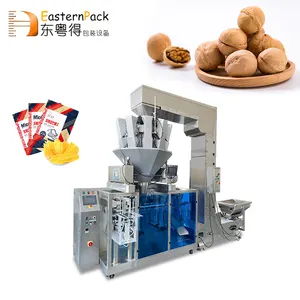 Kraft Stand Up Pouch Horizontal Packing Ziplock Bag Fill And Seal Pouch Standing Packaging Doypack Machine