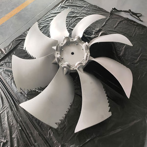 Cánh quạt trục 8 cánh bằng nhôm cho quạt điều hòa trung tâm, bánh xe quạt cho đường ống dẫn lửa - Product Image 6