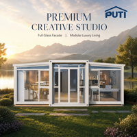 Maison conteneur préfabriquée modulaire portable et étanche de 30 pieds et 40 pieds pour camp de construction maritime