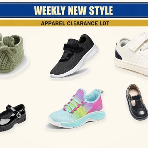 Chaussures en gros pour bébés et jeunes enfants, garçons et filles, motifs variés et assortis, pour le marché international, mélange aléatoire - Product Image 4