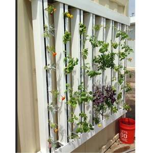 Torre de Cultivo Hidropónico, Sistema de Cultivo Vertical, Sistema Hidropónico Completo con Canales Zip para Invernadero - Product Image 6