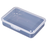 Conteneur alimentaire rectangulaire en plastique PP transparent de haute qualité, taille personnalisée, recyclable, pour sushis, gelée, chips de pommes de terre, chewing-gums