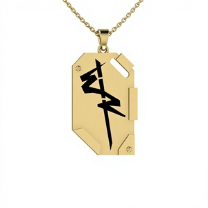 New Arrival Men's Fine Classic 925 Solid Sterling Silver <b>Lighting</b> Bolt <b>Pendant</b> Western Design Ethnic Valentine Gift Necklaces - Product Image 1