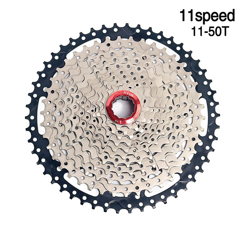 XTOS 8 9 10 11 12 скоростей MTB велосипедный свободный колесо отдельные сверхлегкие кассеты из алюминиевого сплава велосипедный свободный колесный кронштейн звездочка
