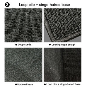 Tapis de sol de voiture en 3 pièces, style <span class=keywords><strong>sport</strong></span>, imperméable, touffeté, pour Leapmotor 5 Series Escape - Product Image 2