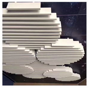 Panneau de clôture décoratif pour plafond d'usine chinoise plafond <span class=keywords><strong>acoustique</strong></span> en <span class=keywords><strong>laine</strong></span> de verre pour plafond de centre commercial - Product Image 1