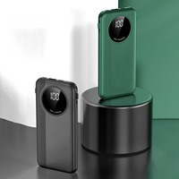 Câble de charge rapide intégré, charge ultra-rapide, kit de batterie portable d'extérieur, batterie Li-polymère, interface Type-C