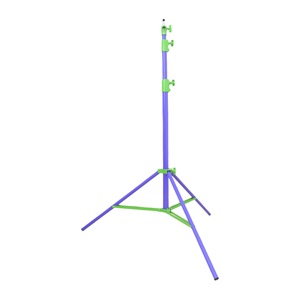 Photography Light Stand 2.8M Aluminum Alloy Tripod Outdoor Studio Flash Support Purple Green - Product Image 1