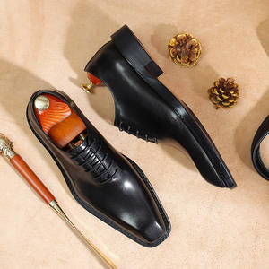 Zapatos de Hombre DSYX al por Mayor, de Cuero Genuino, Sin Cordones, Transpirables, Ligeros, Antideslizantes, con Diseño de Ladrillo Tallado, Estilo Vintage para Bodas - Product Image 3