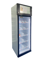 Distributeur automatique intelligent de boissons au lait, bière, salades, pour salle de sport, banque, bureau et école, avec carte de crédit Nayax