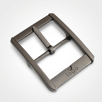 Vente Flash : Boucle de Ceinture Métallique MX-703 en Alliage de Zinc à Barre Centrale Simple, Noir Pistolet, 36mm, Durable, Personnalisable OEM, Tendance