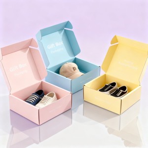 Wholesale Paper Box for Clothing &amp; Shoes Digital Printing Mailer Box for Clothing Biodegradable Corrugated Clothing Paper Box - Product Image 1