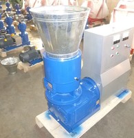 Mini moulin à paille Sawust pour la fabrication de granulés de bois avec roulement et engrenage, capacité de 60-100 kg/h, économie d'énergie