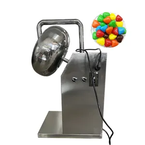 Mini Chocolate Panning Machine Coating Pan Sugar Polishing Machine Caramelized Nuts Machine