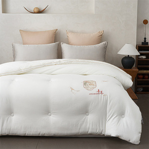 Couette d'hiver brodée Duoximeimiankang 7-8 Jin en polyester et coton pour usage domestique L203*229cm XL229*230cm - Product Image 4