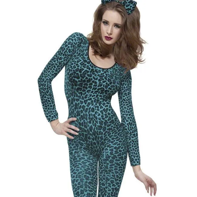 Новый Хэллоуин костюмы тигра кошки женщины косплей костюмы животных купить ночной клуб костюмы для выступлений