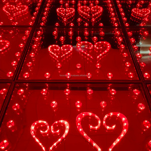 Furun usine nouveau Design couleur plancher lumineux décoration de mariage piste de danse décoration Star Avenue piste de danse éclairée par les étoiles - Product Image 6