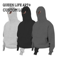 Verdant Strokes – Sweat à capuche zippé avec broderie de logo personnalisé, 1 pièce, anti-boulochage, livraison dans tout le Népal