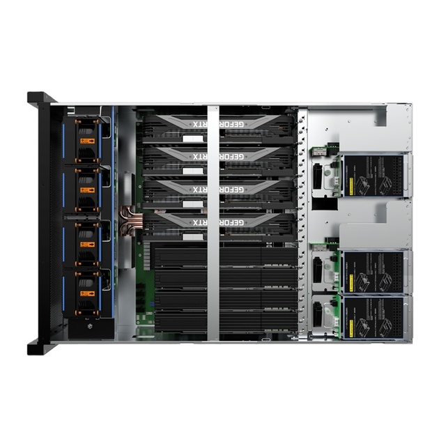 ChatGPT Artificial Intelligence GPU Server 4U 8GPU AI Server SR4108G-S04R 4090 Cloud Computing