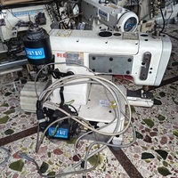 Machine à coudre interlock Pegasus W200 d'occasion, modèle 2015, 7500 max. Vitesse de couture 13 mm, hauteur du pied presseur 250 W, puissance du moteur optimale
