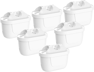6 Cartuchos de Filtro de Agua de Carbón Activado de Repuesto para Purificador de Agua de Uso Comercial, Venta al Por Mayor de Fábrica OEM - Product Image 1