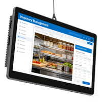 Proveedor de TPV de Mesa, Dispositivo Portátil de Pedidos con Pantalla Táctil Capacitiva de 15.6 Pulgadas, Android, Wi-Fi 6