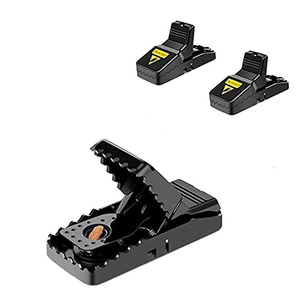 Trampa de Acero Reutilizable para Ratones y Ratas, Paquete de 6 Unidades, Ecológica, Desechable, Ideal para Granjas y Jardines - Product Image 1