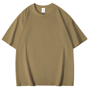 เสื้อยืดโอเวอร์ไซส์เปล่าสำหรับผู้ชาย พิมพ์โลโก้ตามสั่ง เสื้อผ้าฝ้ายขายส่ง เสื้อผ้าสตรีทแวร์ลำลอง เสื้อยืด - Product Image 1