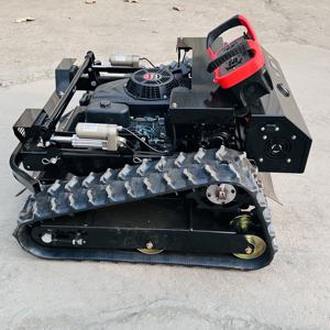 <span class=keywords><strong>Tondeuse</strong></span> à gazon robotisée tout-terrain à chenilles, fabriquée en usine, avec déneigeuse, télécommandée, 4 temps, autopropulsée. - Product Image 1