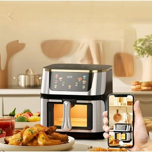 Freidora de aire Hornos Electrodomésticos de Marcas Chinas Freidoras Liners Smart Home Kitchen Freidora Airfreyer Frier Glass - Product Image 2
