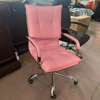 Chaise de bureau de direction à prix abordable, design moderne et coloré, en fer, hauteur réglable