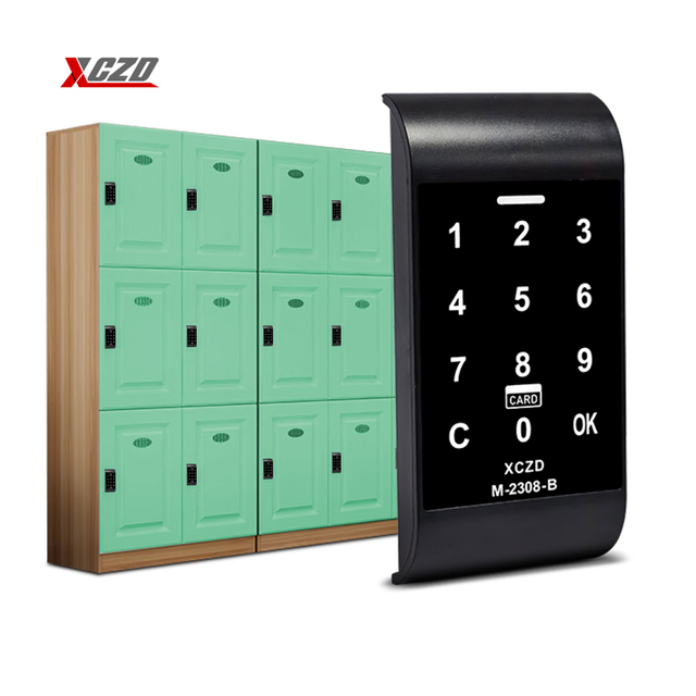 RFID Swipe Card Digital Lock Electronic Cabinet Intelligent One-time Password Locker  Cabinet Intelligent Lock
