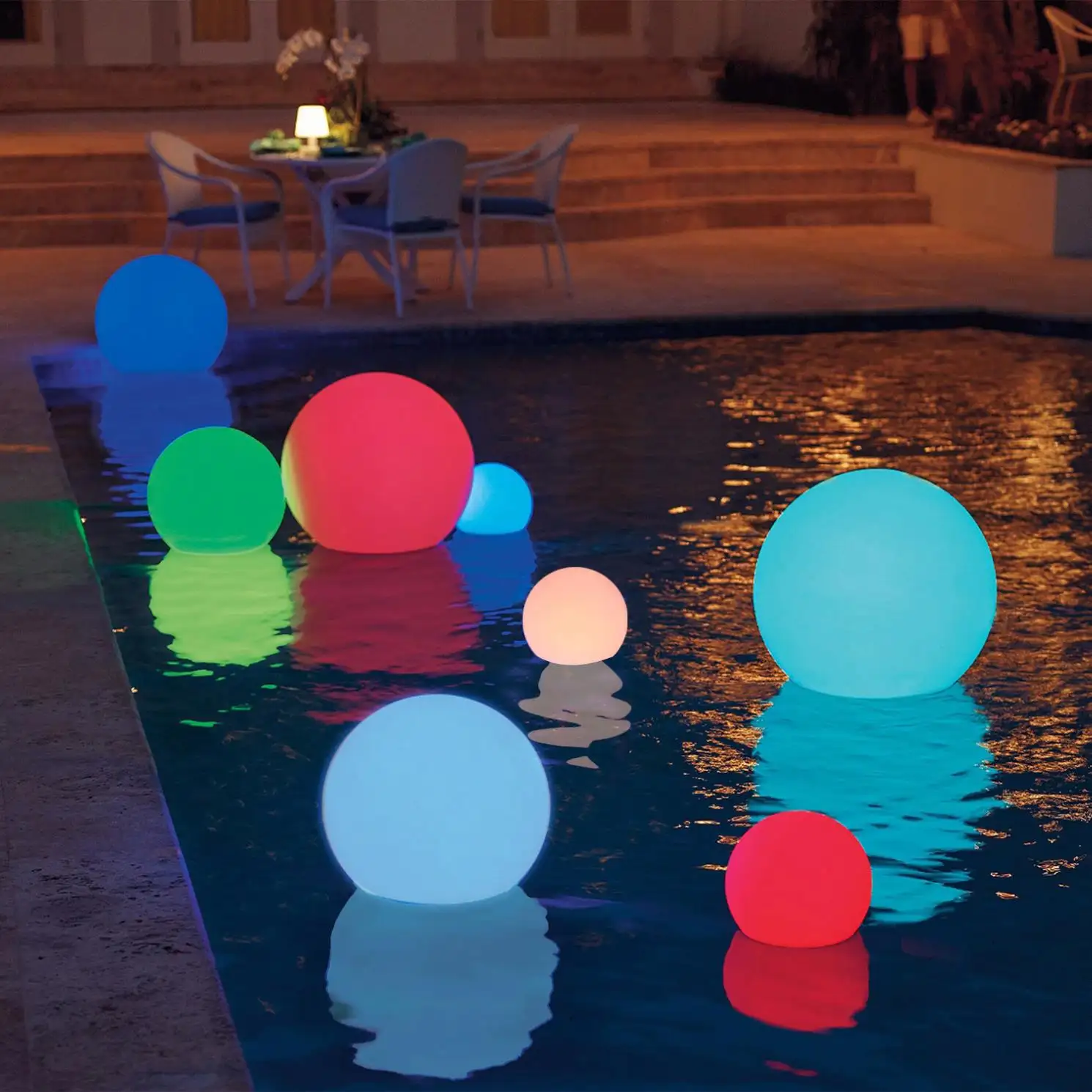 Best Price Holiday Floating Led Lighting Pool Balls