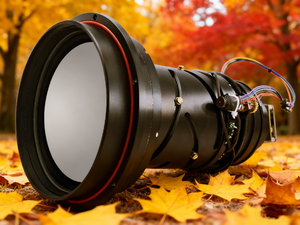 Objectif de caméra d'imagerie thermique infrarouge, longueur focale 75-300 mm, objectif à <span class=keywords><strong>zoom</strong></span> continu pour 384x288/640x512/1280x1024 pixels f1.0 - Product Image 5