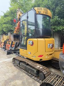 Mini-excavatrice d'occasion d'origine japonaise MINI Cat303cr, petite pelle CAT303 à balayage zéro, excavatrice 303CR - Product Image 5