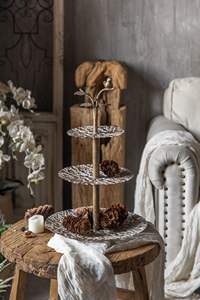 Envanter nokta tatlı masa dekorasyon parçaları, kek rafı, düğün pastası raf üç kat - Product Image 4